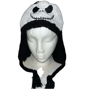 Disney Nightmare Before Christmas Jack Skellington Plush Trapper Hat Hot Topic